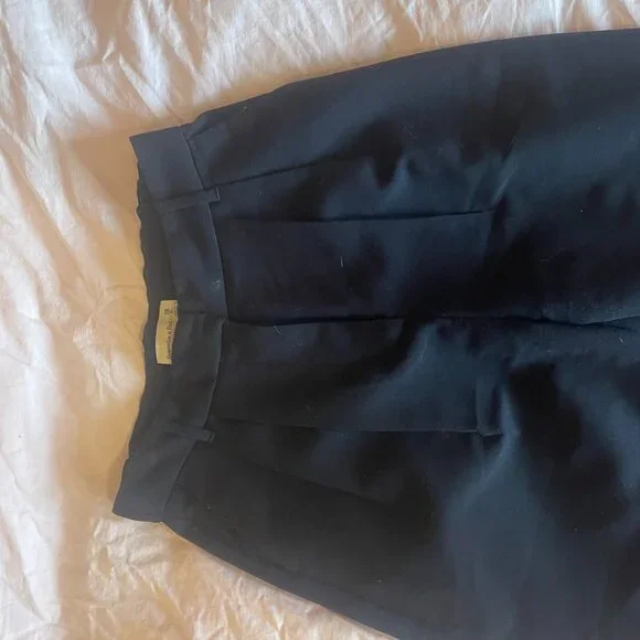 Abercrombie & Fitch Black Wide Leg Pants - Picture 2 of 6